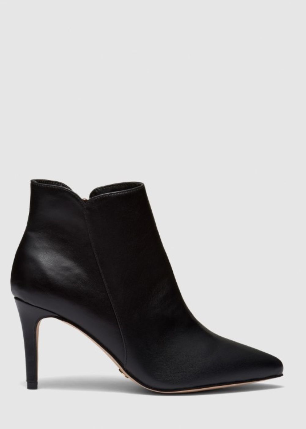 DELMONT BLACK STILETTO BOOT